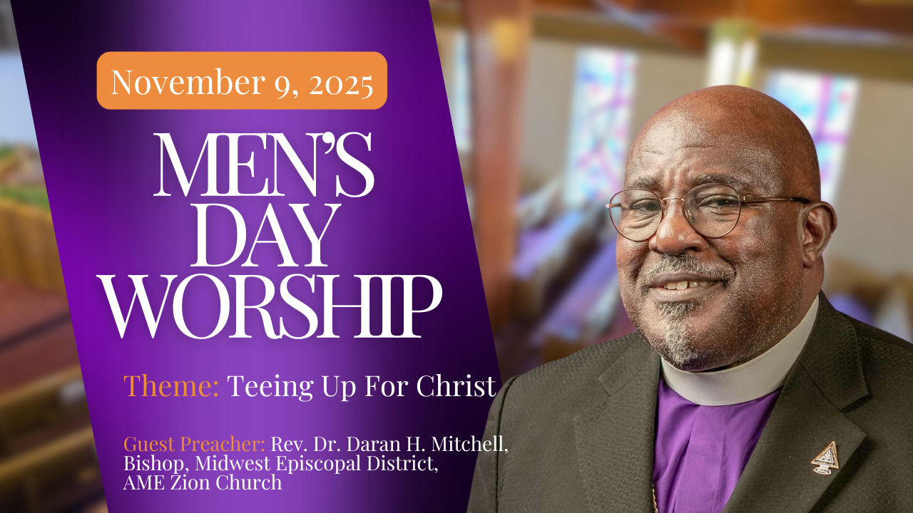 Rev. Mitchell and Men's day theme